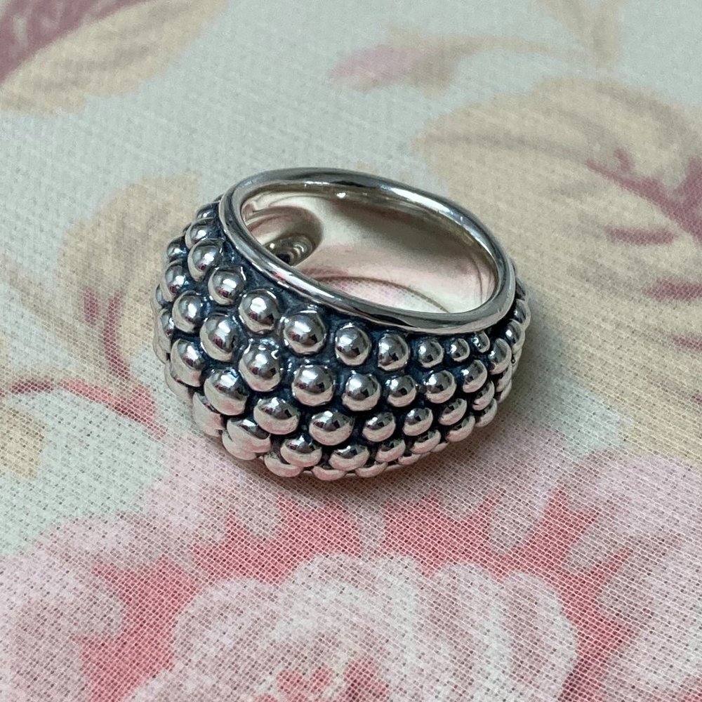 Michael Dawkins Brand 925 Dots Ring